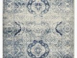 French Blue area Rugs Dalton Vintage French Aubusson White Blue area Rug