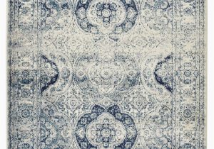 French Blue area Rugs Dalton Vintage French Aubusson White Blue area Rug
