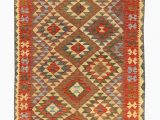 Gaines Hand Woven Natural area Rug by Charlton Home Kilim Hand Woven Wool Brown area Rug