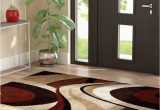 Giannini Abstract Brown Red area Rug Ebern Designs Giannini Abstract Brown/red/black area Rug & Reviews …