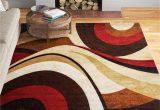 Giannini Abstract Brown Red area Rug Nadell Abstract Brown/beige area Rug