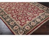 Giannini Abstract Brown Red area Rug oriental Hand-knotted Wool area Rug In Red/brown