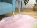 Glow In the Dark area Rugs Ciicool soft Faux Sheepskin Fur area Rugs Fluffy Rugs for