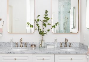 Gold and White Bathroom Rugs Marble Bathroom Master Bath Reveal Maison De Pax