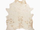 Gold Printed Faux Cowhide area Rug 5×67 Gold Printed Faux Cowhide area Rug World Market