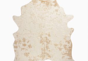 Gold Printed Faux Cowhide area Rug 5×67 Gold Printed Faux Cowhide area Rug World Market