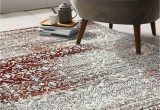 Gray and Maroon area Rugs Artemis Collection Vintage oriental area Rug 1006a Burgundy 5 2" X 7 6"