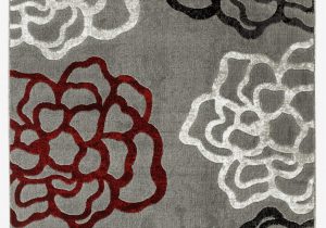 Gray and Maroon area Rugs Newport Collection Gray Burgundy Floral Medallion Modern area Rug Walmart