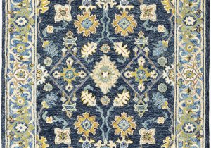 Gray and Navy Blue area Rug oriental Weavers Alfresco Navy Blue area Rug