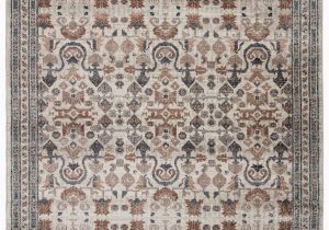 Gray and Rust area Rug Colette Tribal Rust Gray area Rug 5 3"x7 7"