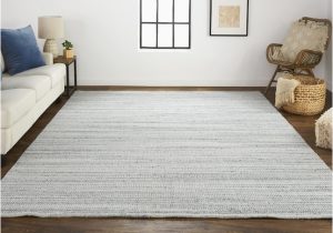 Gray and Silver area Rugs Room Envy Foxwood 9 X 12 Wool Vapor Gray/silver Gray Indoor solid …