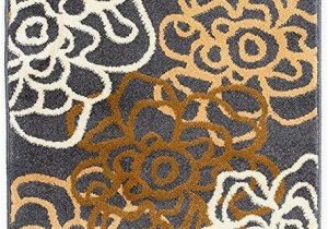 Gray Brown and White area Rug Floral Gray Grey Brown White area Rug – Modern Rugs and Decor