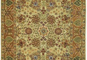 Green and Gold area Rugs Amazon Safavieh Anatolia An521a 4 Round Green Gold