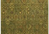 Green and Gold area Rugs Nourison Timeless Tml11 Green Gold area Rug Clearance