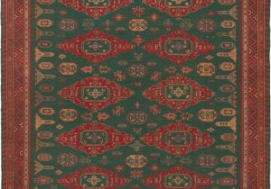 Green and Red area Rugs Idalou Handwoven Flatweave 9 2" X 11 4" Wool Green Red area Rug