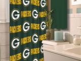 Green Bay Packers Bathroom Rug Set Nfl Green Bay Packers Shower Curtain 1 Each Walmart