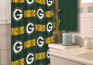 Green Bay Packers Bathroom Rug Set Nfl Green Bay Packers Shower Curtain 1 Each Walmart