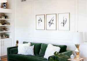 Green Couch Blue Rug 30 Lush Green Velvet sofas In Cozy Living Rooms
