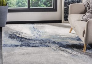 Grey and Blue Living Room Rug 17 Stories Elara Abstract Blue/gray area Rug & Reviews Wayfair