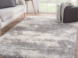 Grey and Ivory area Rug 8×10 Folea 8 X 10 Gray/ivory Indoor Abstract Industrial area Rug In the …