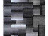 Grey and Silver area Rugs Modern Contemporary Geometric area Rug Gray Silver