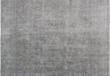 Grey and White area Rug 9×12 9 X 12 Overdyed Grey Wool area Rug