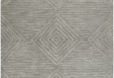 Grey and White area Rug 9×12 Rizzy Home Idyllic Collection Wool area Rug 9 X 12 Gray Gray Rust Blue solid