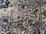 Grey Brown and Black area Rugs Black Ivory & Grey Brown Silk isphan area Rug