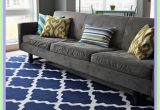 Grey Couch Blue Rug 116 Reference Of Gray sofa with Navy Blue Pillows In 2020