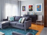 Grey Couch Blue Rug Grey and Blue area Rug Living Room Transitional with Wood