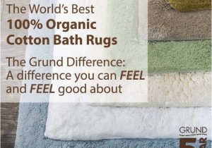 Grund organic Cotton Bath Rug Pin by Grund America On Shop Small