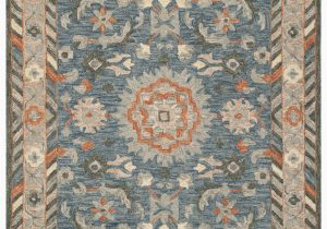 Hand Tufted Blue Wool Rug Gooden Hand Tufted Wool Blue area Rug