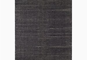 Hand Woven Cotton Black area Rug Dash and Albert Rugs Herringbone Handwoven Cotton Black area Rug …
