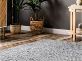 Hand Woven Wool area Rugs Hand Woven Chunky Woolen Cable area Rug