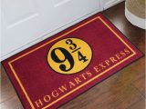 Harry Potter Bath Rug Platform 9 3/4 Hogwarts Express Welcome Doormat – 2′ X 3 …