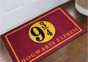 Harry Potter Bath Rug Platform 9 3/4 Hogwarts Express Welcome Doormat – 2′ X 3 …