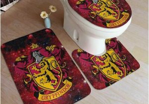 Harry Potter Bathroom Rug Harry Potter Bathroom Pedestal Rug Lid toilet Seat Cover