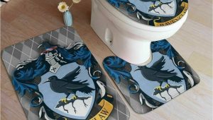 Harry Potter Bathroom Rug Harry Potter Ravenclaw Non Slip Bathroom Pedestal Lid Bath