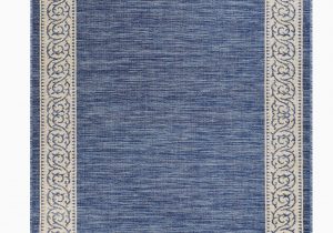 Hayes Blue area Rug Meyerwood Floral Shag 5 X 77 Denim Blue Indoor Outdoor area Rug