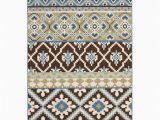 Heath Cobalt Blue area Rug Heath Geometric Cobalt Blue area Rug Indoor Outdoor area