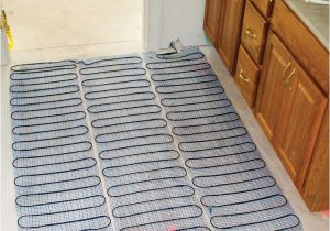 Heating Pad for Under area Rugs In Floor Electric Heating Options