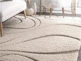 Helgeson Abstract Cream area Rug Cream Beige soft Plush Shag area Rug In 2022 Shag area Rug, Cozy …