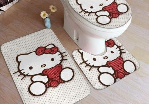 Hello Kitty Bath Rug Joomi 3 Pack Bath Mat Set Hello Kitty Heart Non-slip Bath Mat Set …