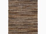 Helvetia Hand Woven Brown area Rug Artistic Weavers Balbach Hand-woven Leather area Rug – 8′ X 10′ – 8′ X 10′