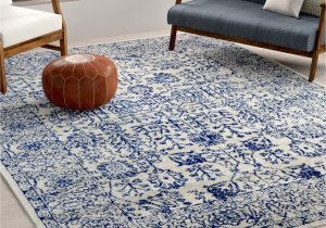 Hillsby Blue area Rug Hillsby Floral Dark Blue/light Gray area Rug