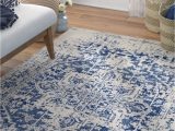 Hillsby Blue area Rug Hillsby oriental Pure Navy/light Gray area Rug