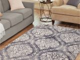 Home and Garden area Rugs Gray Distressed Ogee area Rug 5 X7