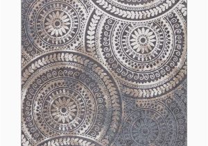 Home Depot area Rugs 10×12 Home Decorators Collection Spiral Medallion Cool Gray 7 Ft. 10 In …