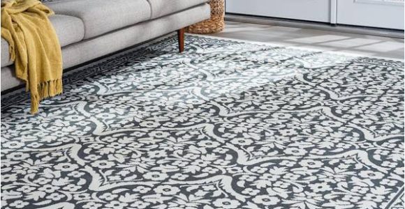 Home Depot area Rugs 9×13 Tayse Rugs Madison Medallion Gray 9 Ft. X 13 Ft. Indoor area Rug …
