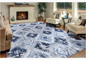 Home Depot Blue area Rugs Diamond Blue 8 Ft. X 10 Ft. area Rug 31467 – the Home Depot